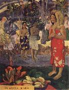 Paul Gauguin Ia Orana Maria Spain oil painting artist